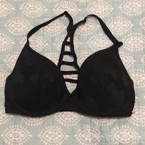 PINK Lightly Lined Halter Bra